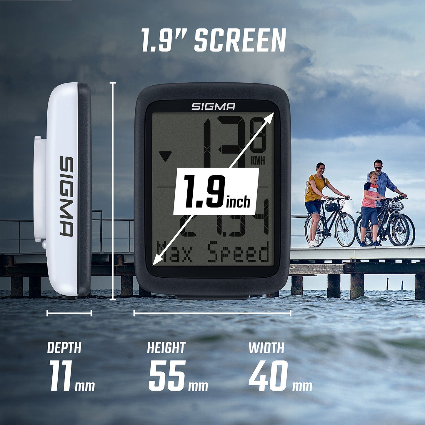 SIGMA BC 10.0 Computadora de Bicicleta con Cable