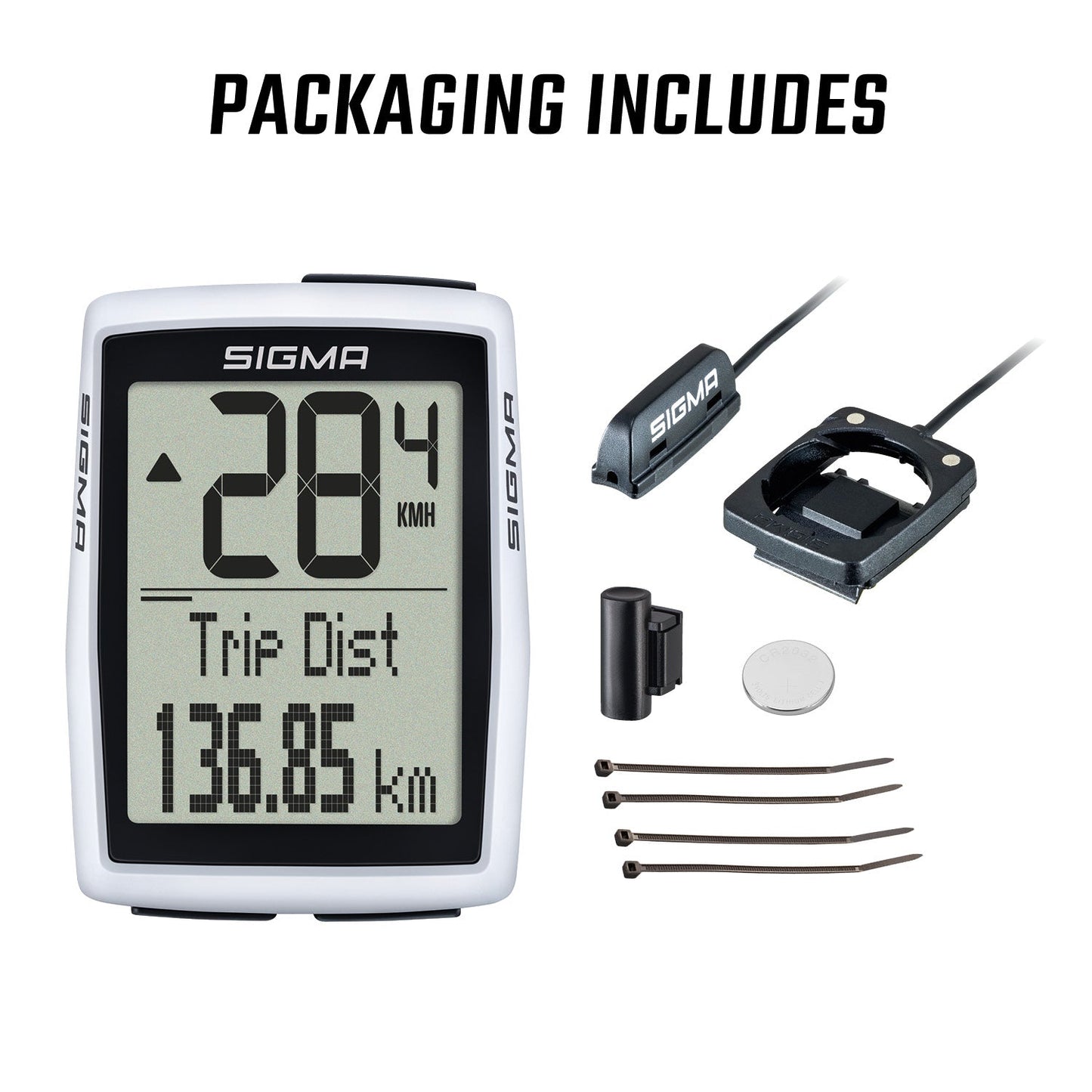 Computadora de Bicicleta con Cable SIGMA Originals BC 12.0