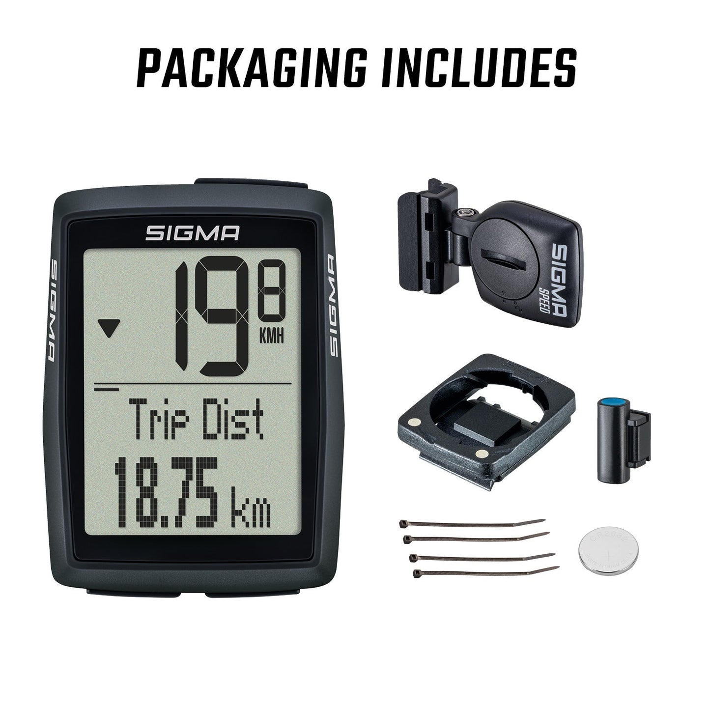 SIGMA BC 14.0 Computadora de Bicicleta Inalámbrica STS