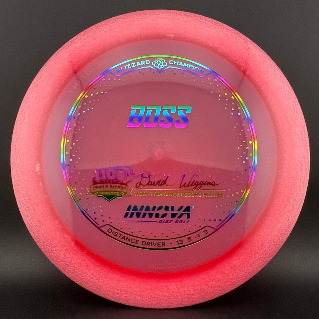 Blizzard Champion Boss - David Wiggins Jr World Record Disc