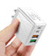 PD QC3.0+2.4A Type-c 2 USB Fast Charging Phone Charger - Korvel