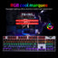 Suspended keycaps with real mechanical feel illuminated RGB keyboard and mouse game 104 keyboard and mouse wired set - Korvel