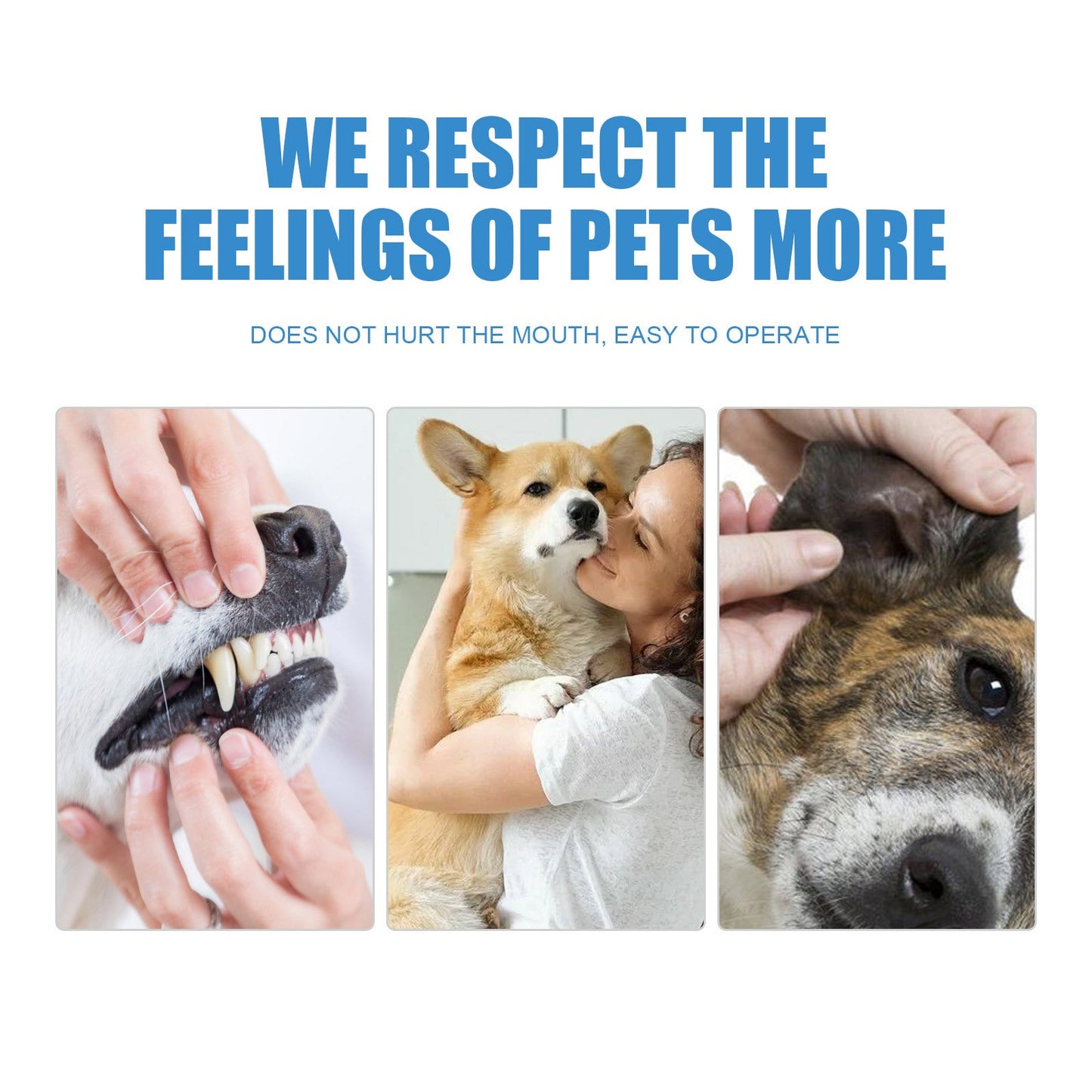 Premium Pet Dental Finger Wipes for Fresh Breath