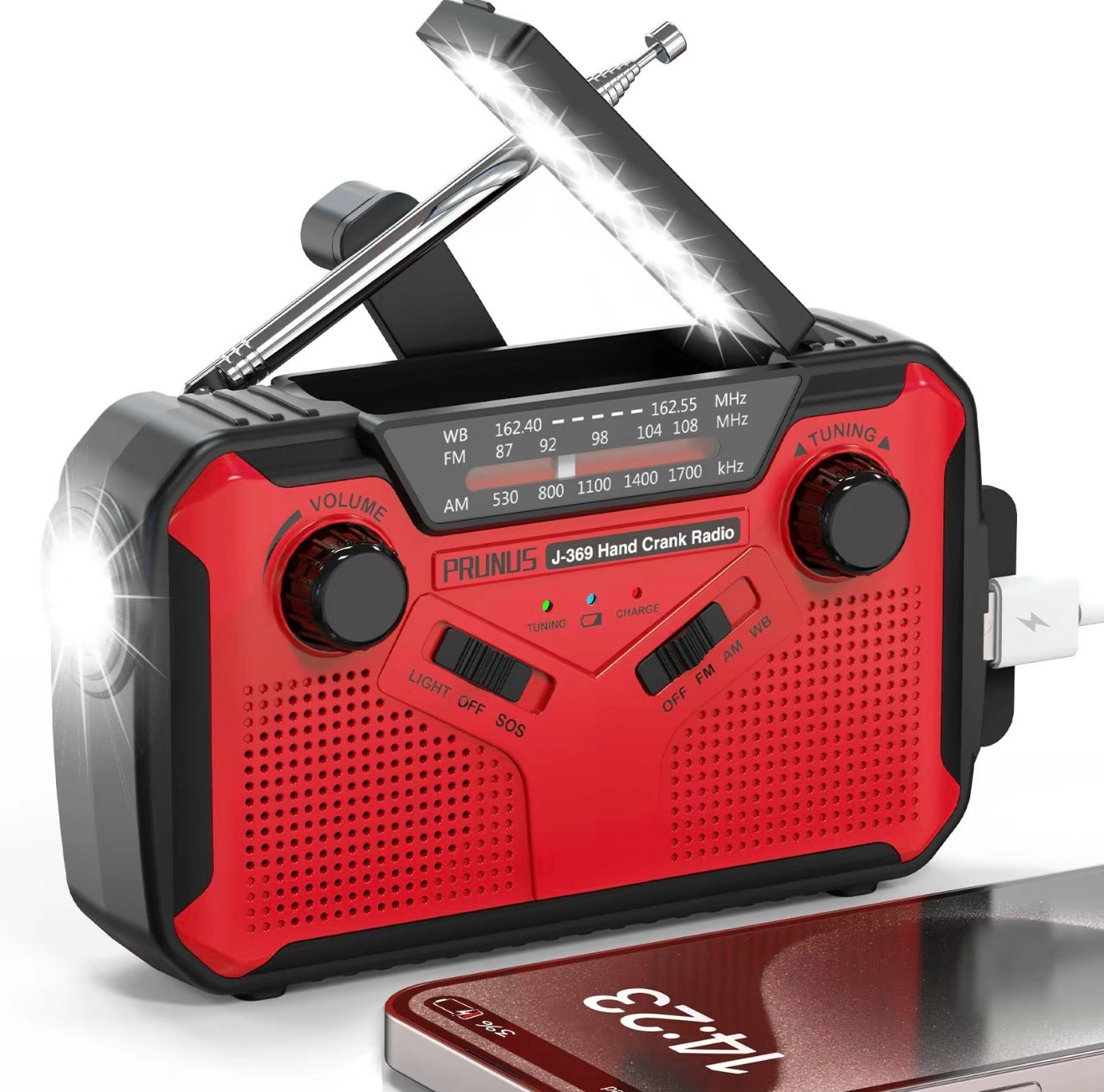 Radio de Emergencia StormGuard: Tu Compañero Esencial de Supervivencia