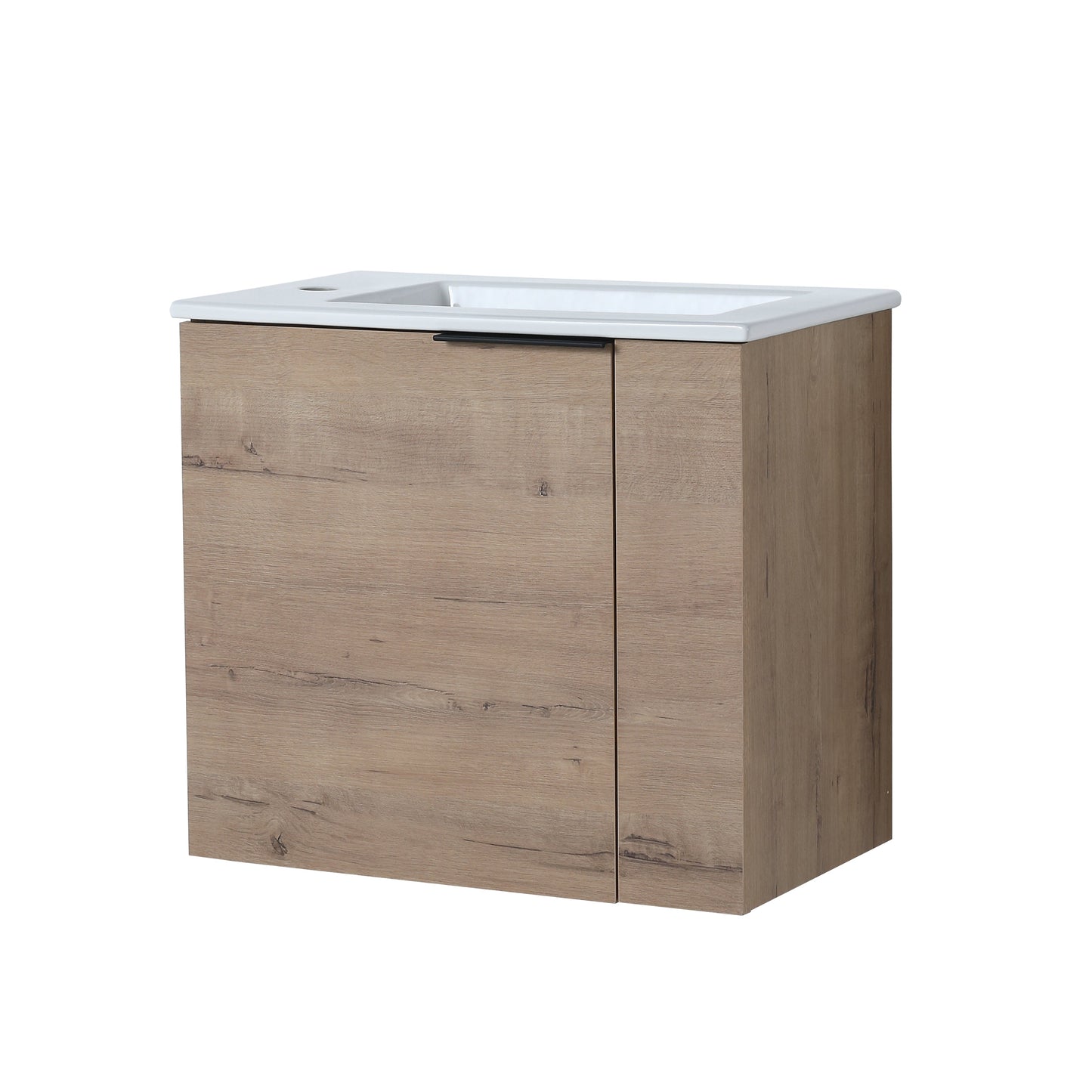 Bathroom Vanity with Sink 22 Inch for Small Bathroom,Floating Bathroom Vanity with Soft Close Door,Small Bathroom Vanity with Sink, 22x13 (KD-Packing) - Korvel