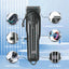 Electric Hair Clipper Fine Adjustment Gradual Change Electric Hair Salon Usb Rechargeable Household Electric Hair Clipper - Korvel
