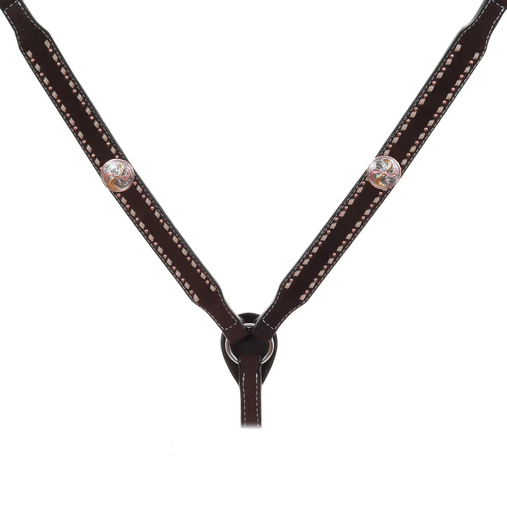 Classic Western Feather Breast Collar for Equestrian Enthusiasts - Korvel