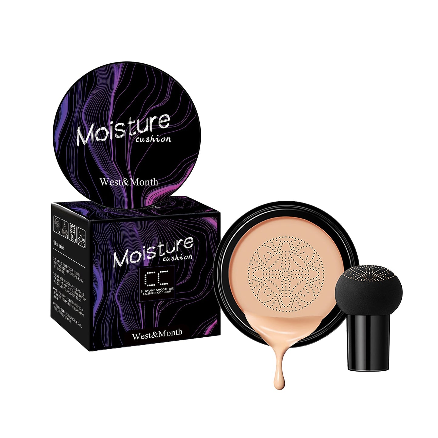 Correcteur Cushion Air Champignon - Maquillage Fini Naturel