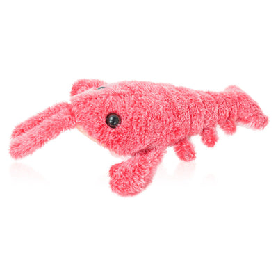 Pet Toy Gravity Jumping Shrimp Electric Simulation Lobster USB Charging Teasing Dog Cat Self Fun Soothing Tool - Korvel