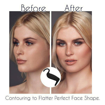 Makeup Curve Contour Mask Contourer Makeup Multifunctional Eyeliner Caliper Beauty Tool Tablet - Korvel