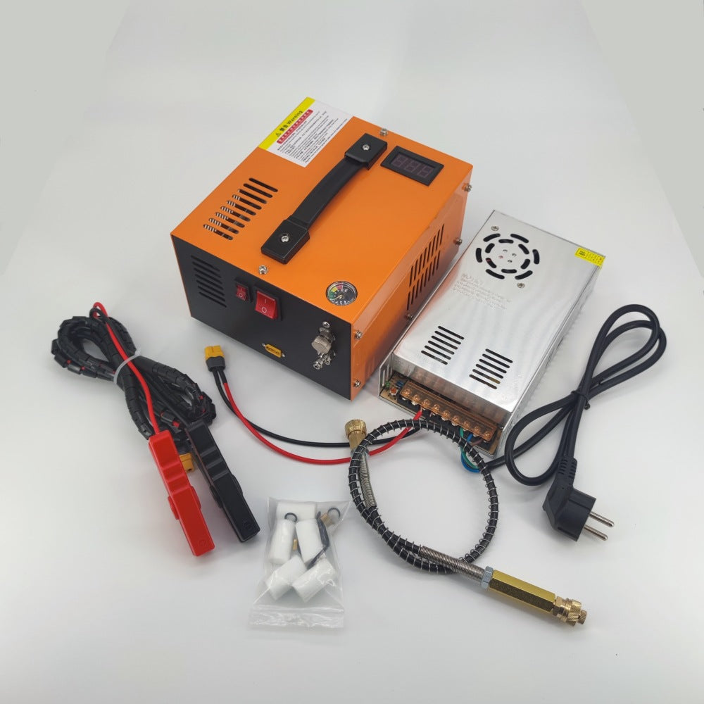 Car 12V Electric High-Pressure Air Compressor 30MPA Diving Breathing Pump 4500PSI - Korvel