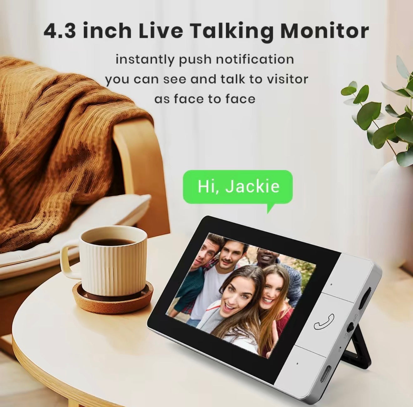 BellCam Door Camera - Privacy-Focused Video Doorbell