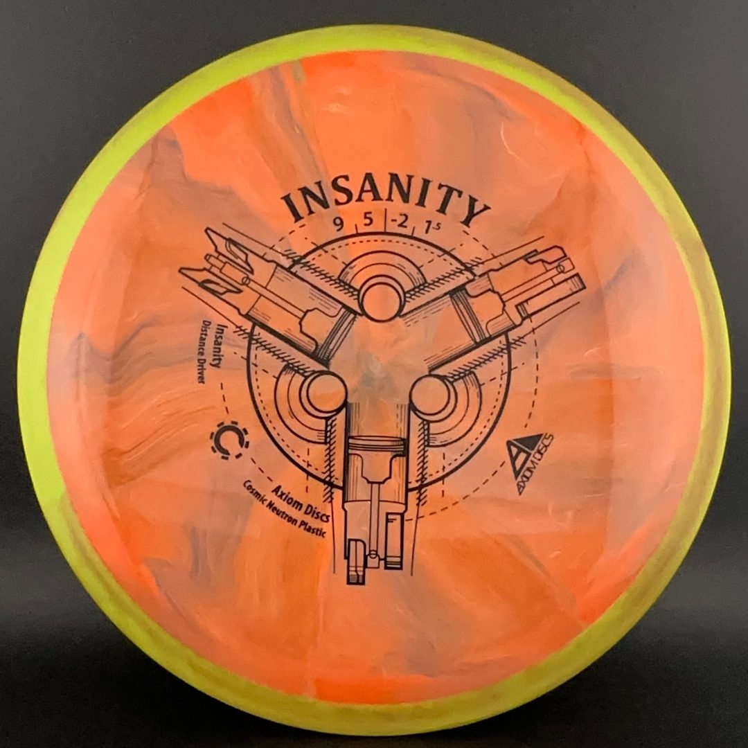 Cosmic Neutron Insanity Disc Golf Driver