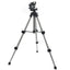 Professional Foldable Camera Tripod Holder Stand Screw 360 Degree Fluid Head Tripod Stabilizer Aluminum with Phone Holder - Korvel
