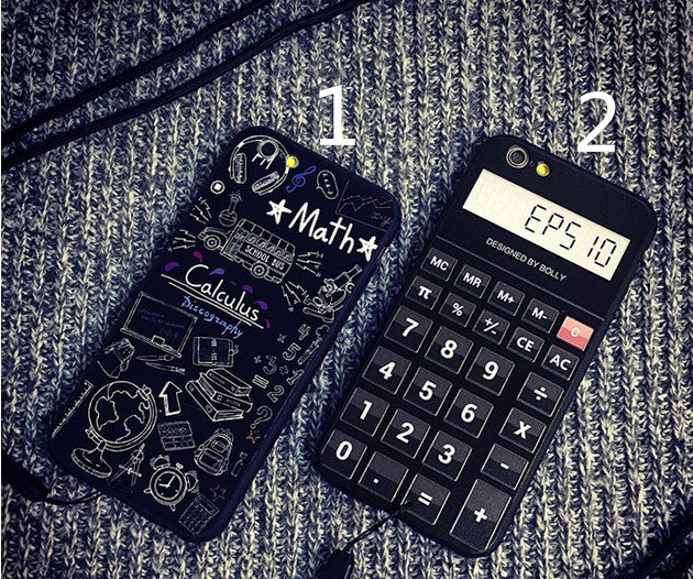 For iPhone 6S 7 7Plus 5 8 8Plus X XS Max SAMSUNG Retro Camera Cassette Tapes Boombox Calculator Keyboard Soft Phone Case Fundas - Korvel