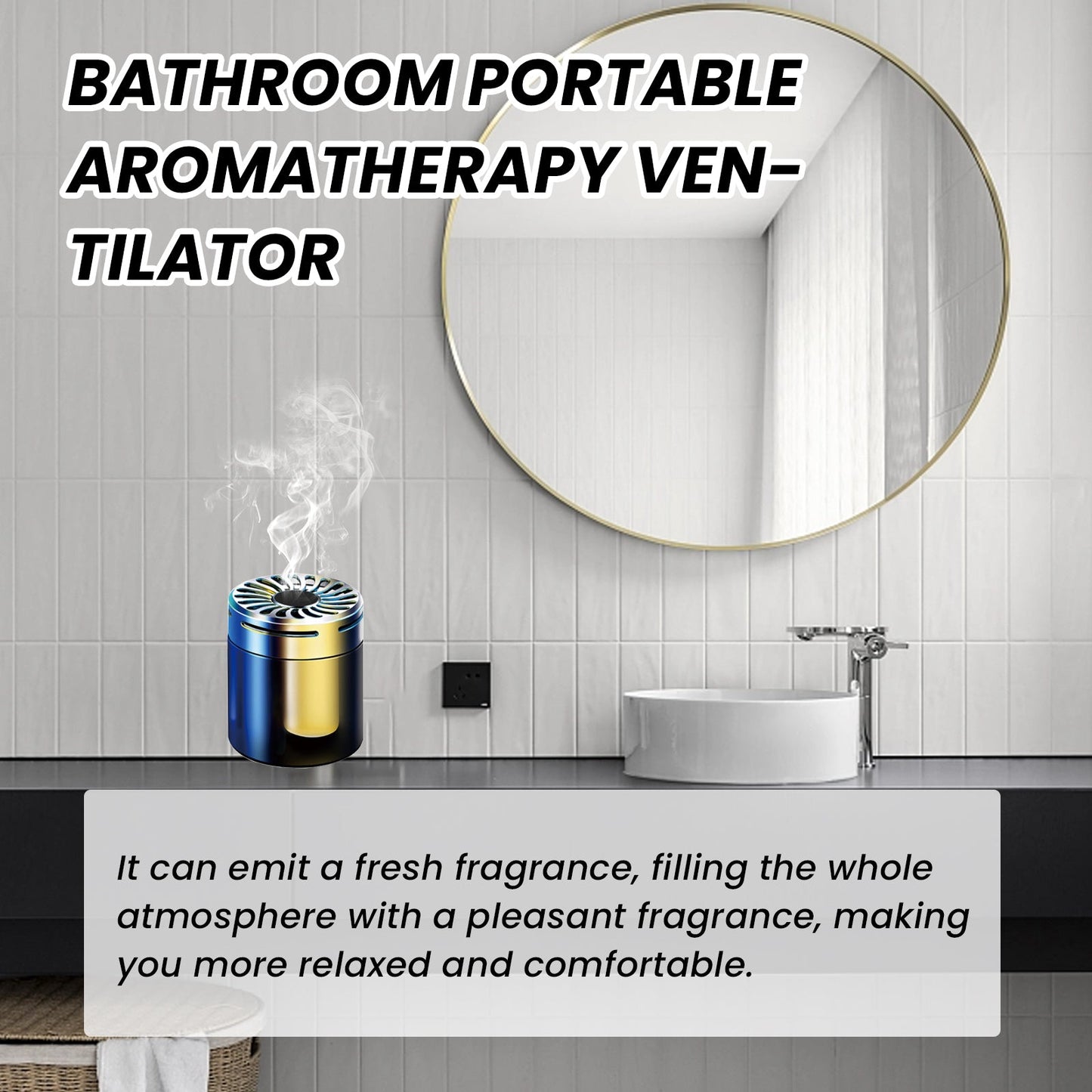 Portable Aromatherapy Diffuser for Home and Car