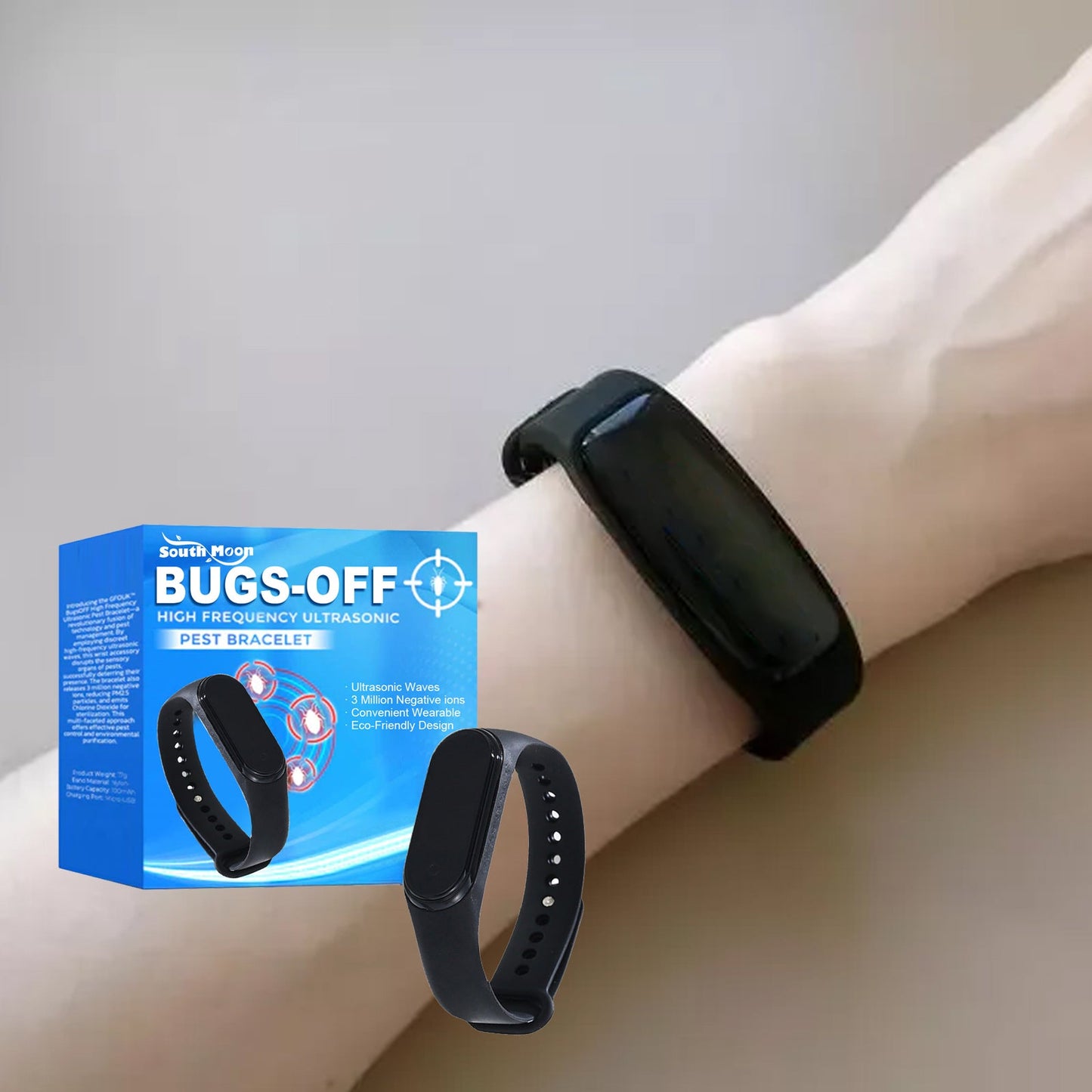 Pulsera de Cuidado Suave para Hombres y Mujeres - Accesorio de Moda Portátil