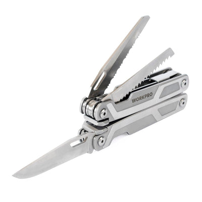 WORKPRO 16 in1 Multifunctional Plier Multi Tools Stainless Steel Plier Outdoor Camping Tool - Korvel