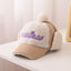 Gorra de béisbol de corduroy cálido para niños con protección para las orejas