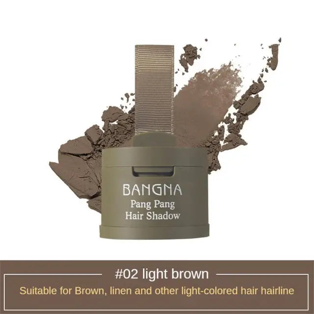 Hairline Shadow Powder Natural Instant Hairline Filling Repair Hair Tool Unisex Hair Fluffy Powder Bald Coverage - Korvel