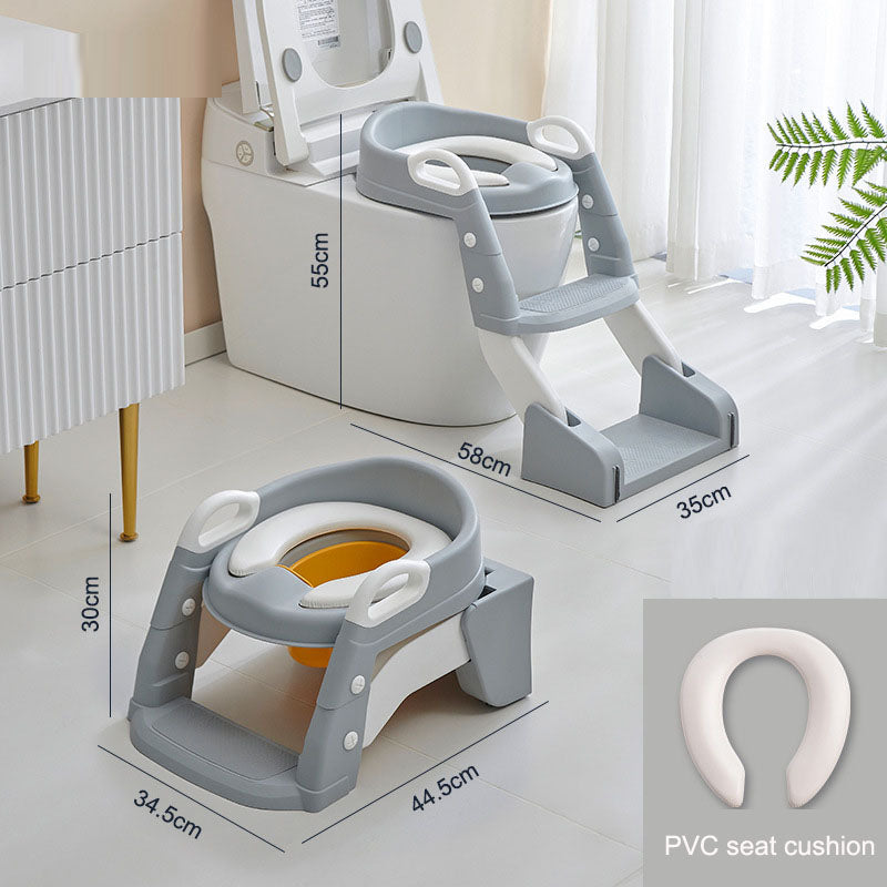 Siège de toilette multifonctionnel pour enfants et marchepied