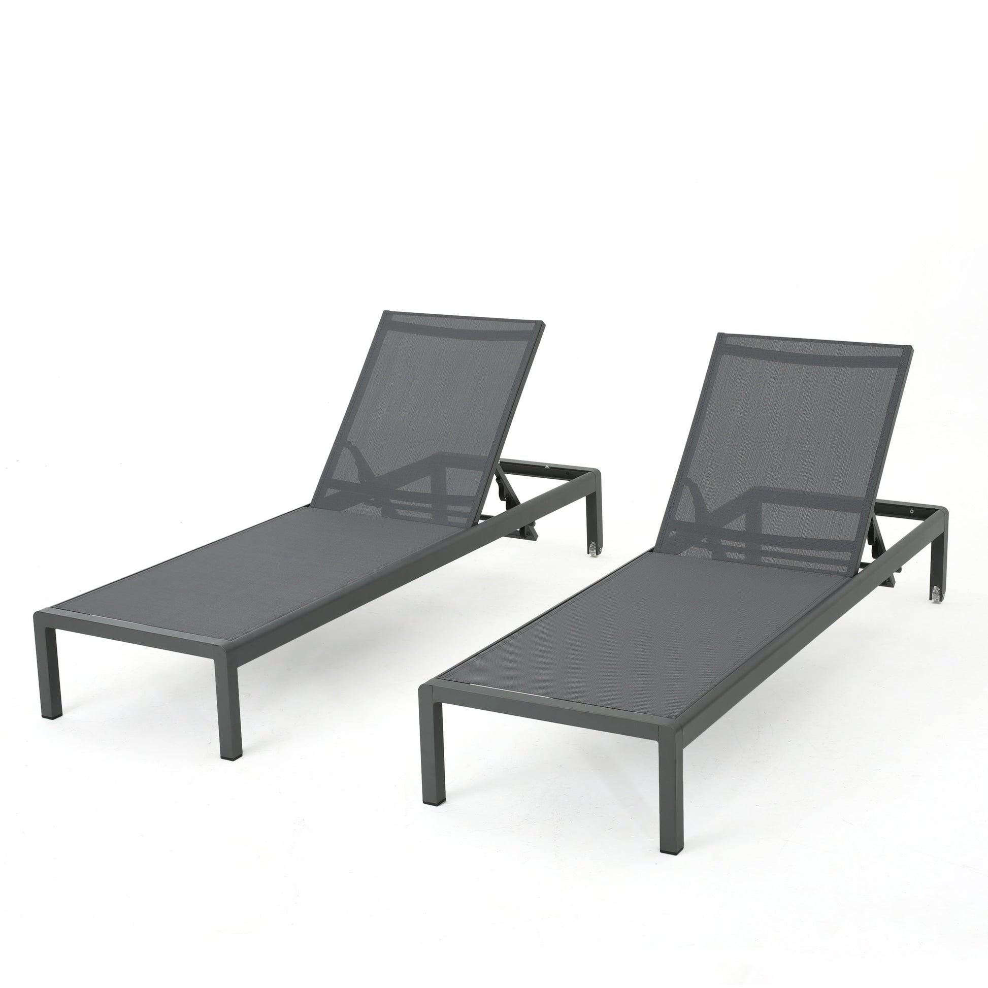 CAPE CORAL KD CHAISE LOUNGE GRY(MP2)( SET OF 2 ) - Korvel