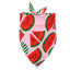 Bandana pour chien en coton premium style fruit