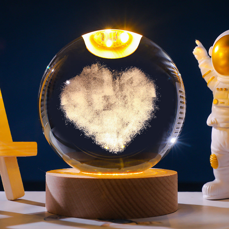 Starry Sky 3D Micro Landscape Crystal Ball Ornament