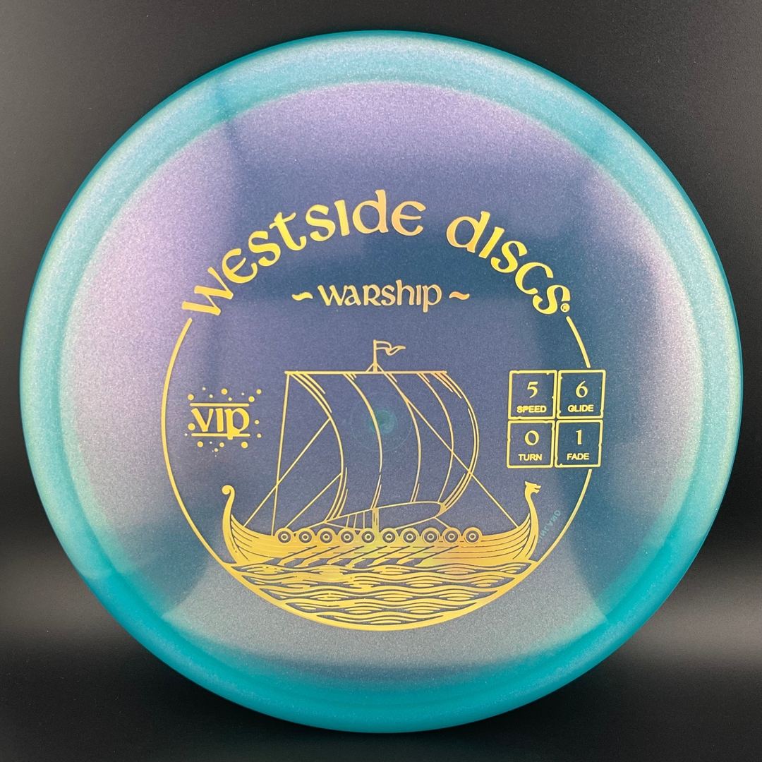 VIP Glimmer Warship Disc Golf Disc