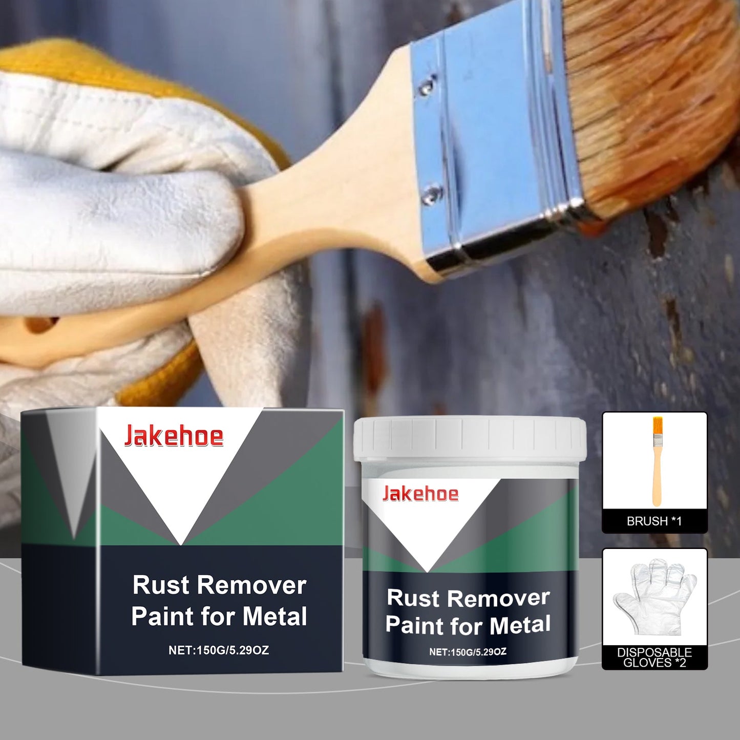 Metal Rust Removal Paint Metal Surface Rust Prevention Durable Protection Rust Quick Dry Rust Removal Paint - Korvel