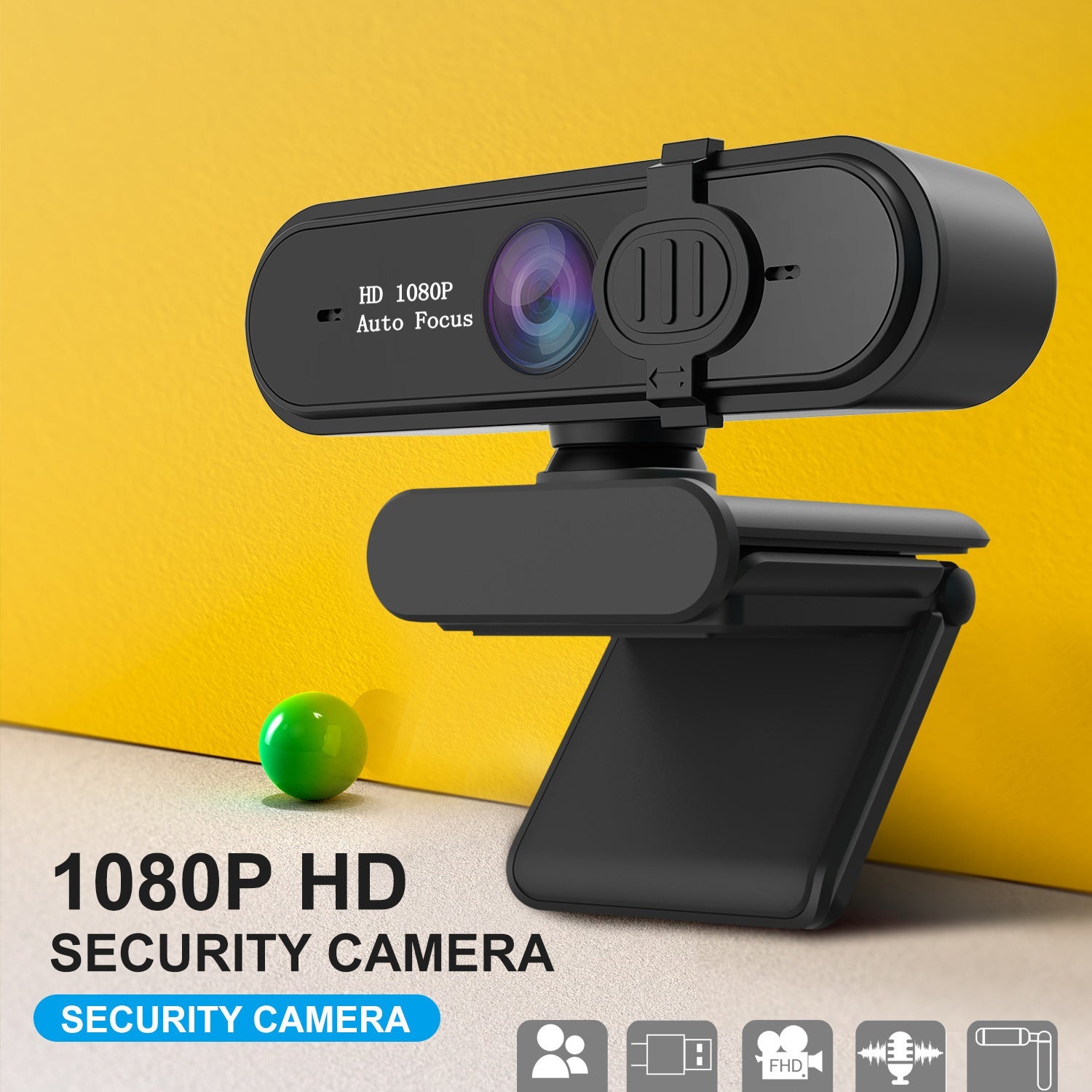 Computer video computer camera with 5 million autofocus and support for 720P1080P video - Korvel