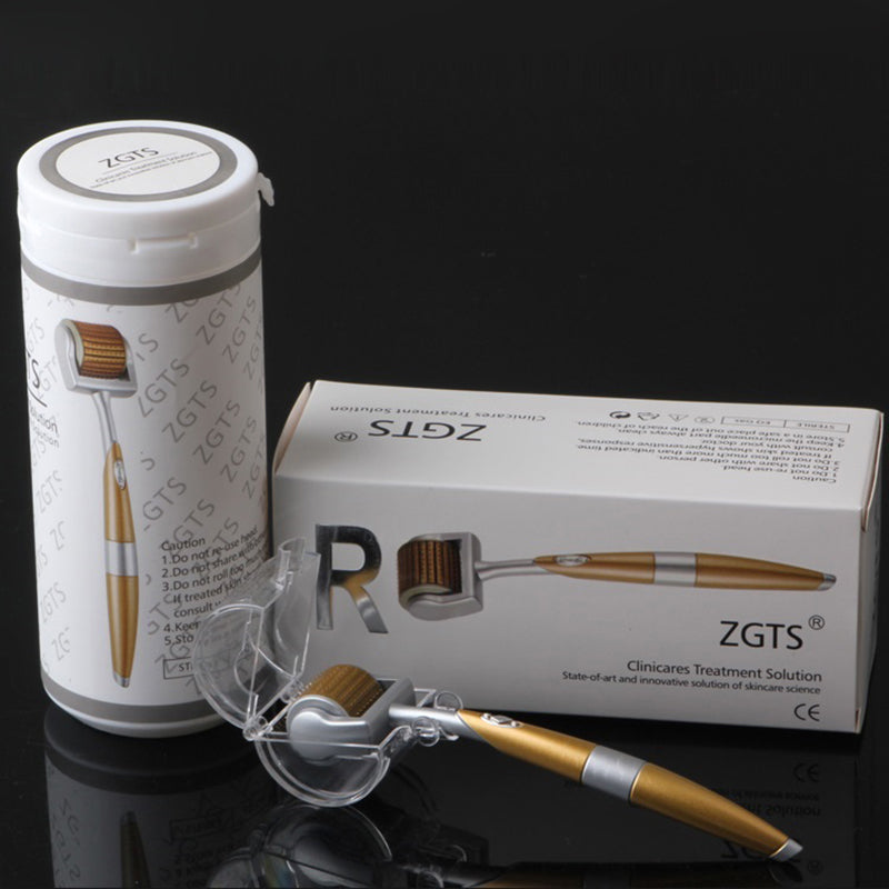 ZGTS192 Derma Roller Titanium Stainless Steel Needles For Facial Skin Care Microneedle Derma Rollering Therapy - Korvel