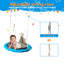 Kids Metal Swing Set for Backyard Outdoor Playground Two Functional Swing Set For Kids Outdoor Equipment - Korvel