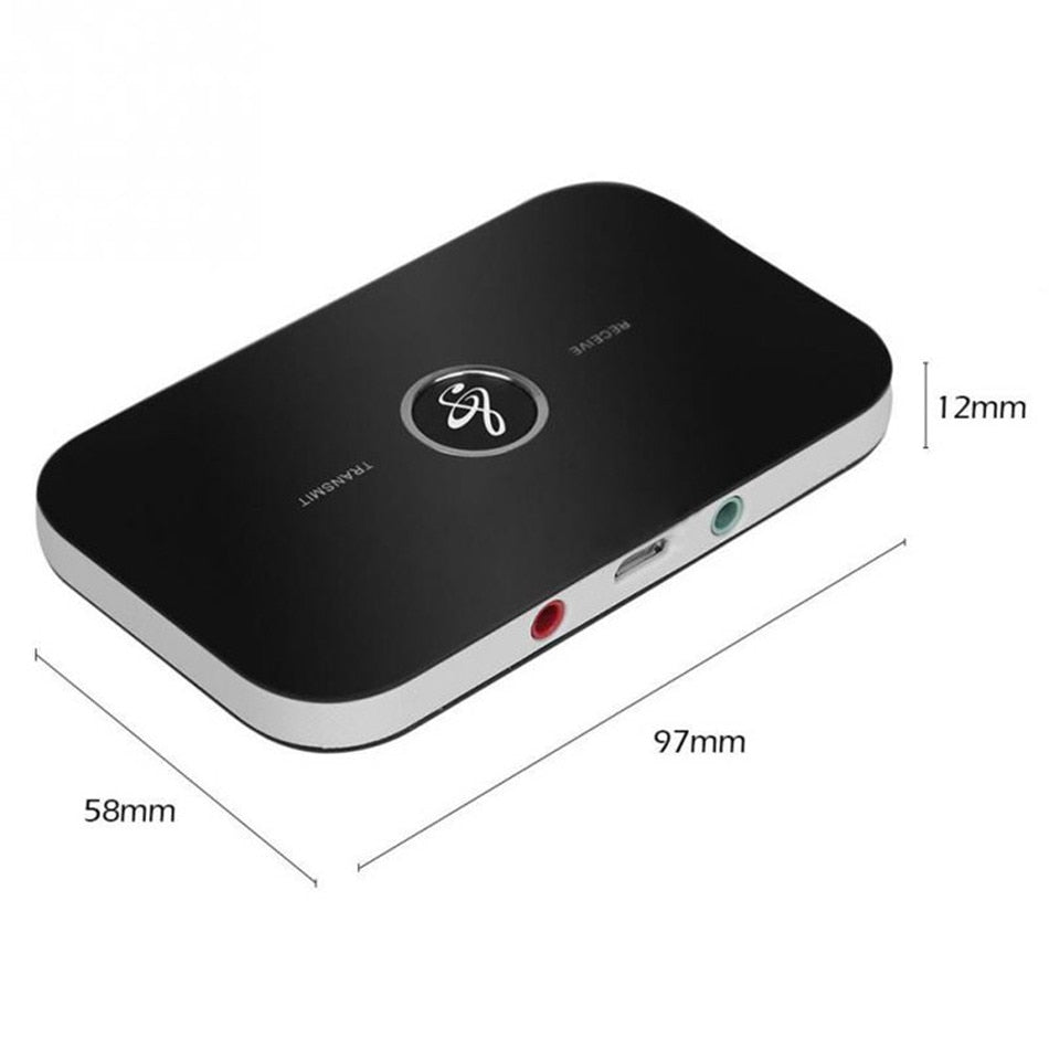 Upgraded Bluetooth 5.0 Audio Transmitter Receiver RCA 3.5mm AUX Jack USB Dongle Music Wireless Adapter For Car PC TV Headphones - Korvel