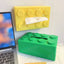 ABS Building Block Shaped Tissue Box Wall-mounted Creative Face Towel Box Organizer Perforation-free Removable - Korvel