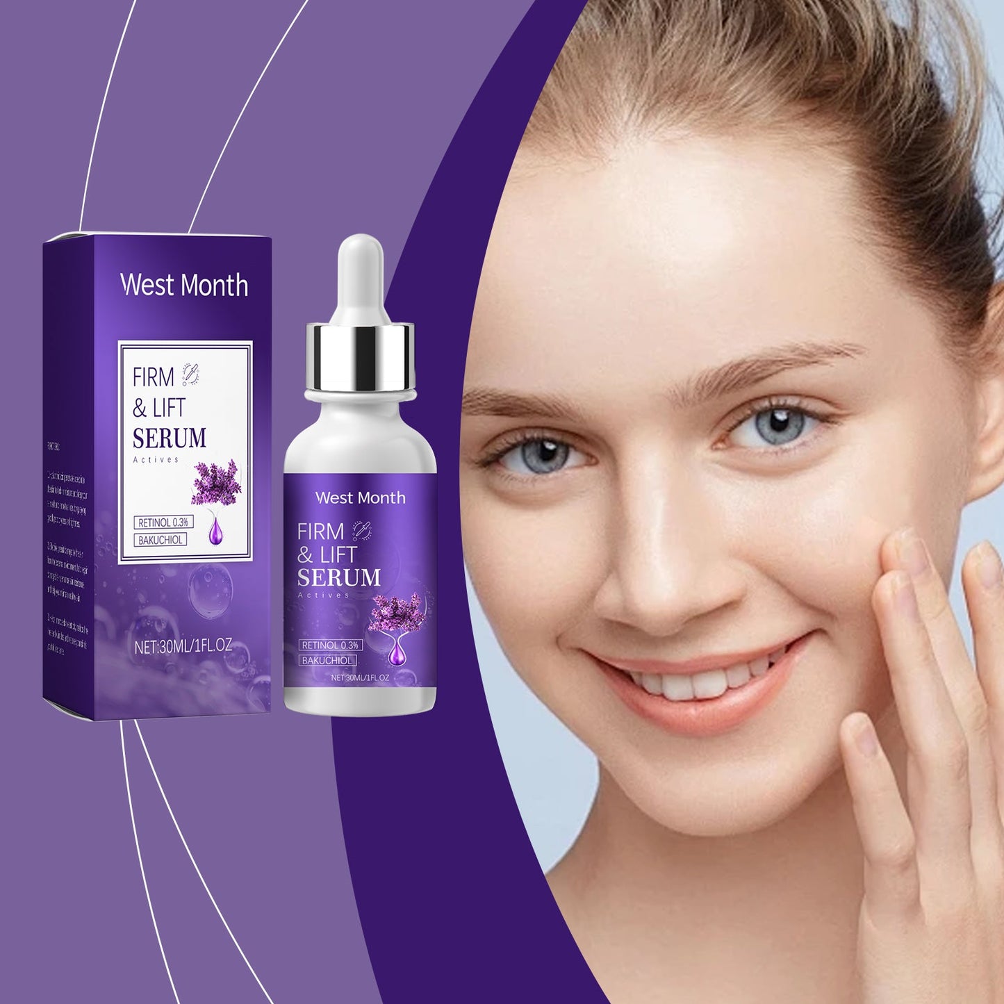 Retinol Firming Serum, Soothing, Hydrating And Rejuvenating Skin Care Serum - Korvel
