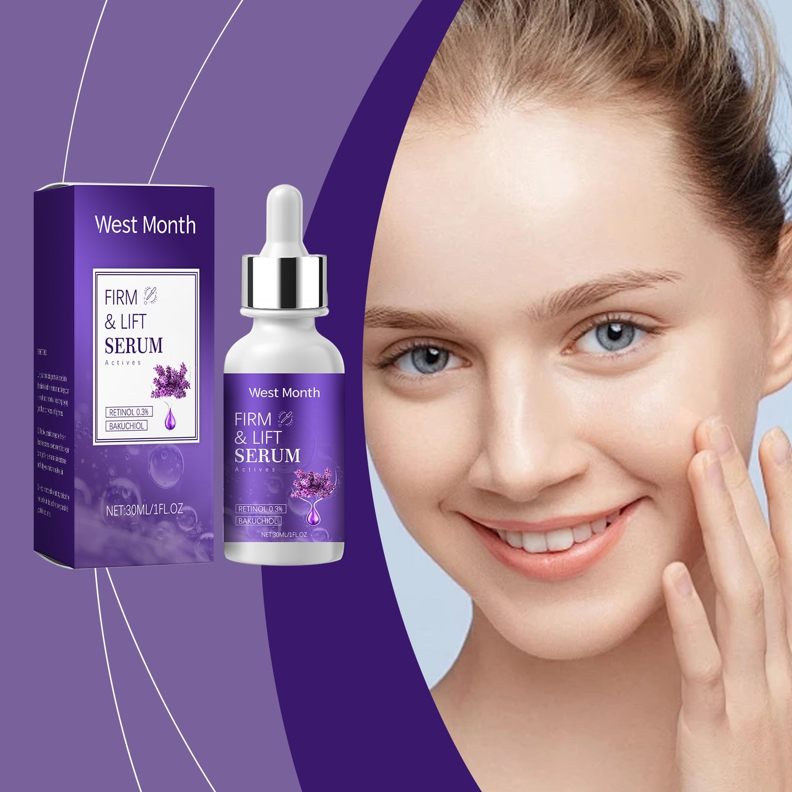 Retinol Firming Serum, Soothing, Hydrating And Rejuvenating Skin Care Serum - Korvel