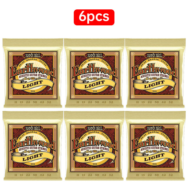 Cuerdas de Guitarra Clásica Ernie Ball - Colección de 6 Juegos