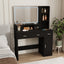 Smart mirror dressing table with drawers and storage cabinets - Korvel