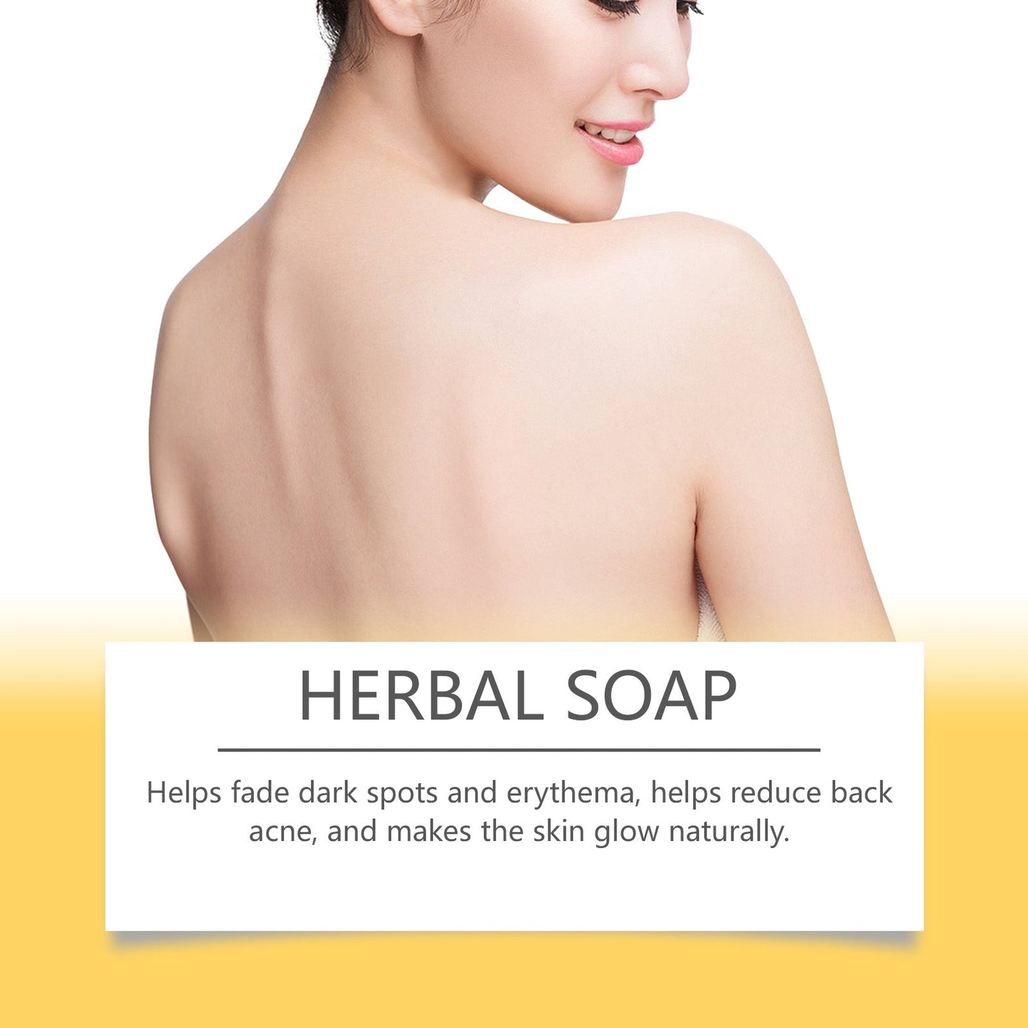 Savon de beauté aux herbes de curcuma pour un nettoyage en profondeur et une hydratation
