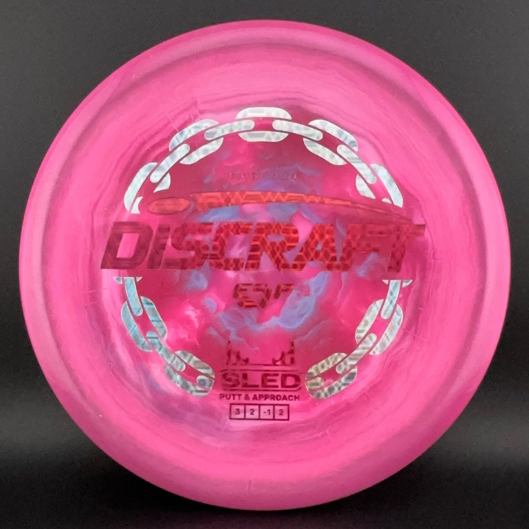 Discraft Swirl ESP Sled - Première Course Disque de Disc Golf