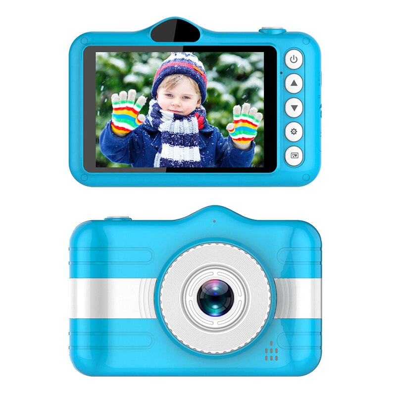 Child Camera Digital Camera 3.5 inch Cute Cartoon Camera Toys Children Birthday Gift 12MP 1080P Photo Video Camera For Kids - Korvel