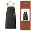 Waterproof apron customized logo printing for catering - Korvel