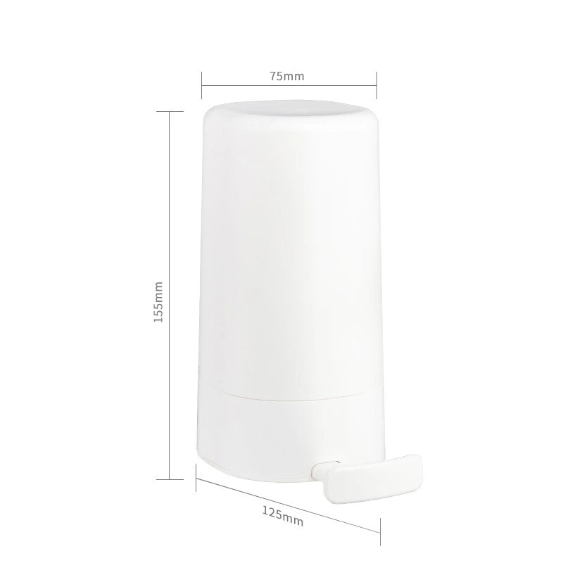 Soap Box with No Water Staining Creative Cover Student Dormitory Toilet Home Bathroom Drain Water No Punching Soap Box - Korvel