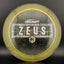 CryZtal FLX Sparkle Zeus - Disque Édition Limitée Paul McBeth