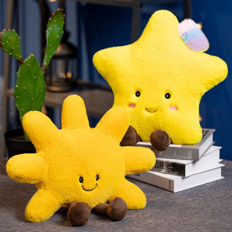 Amuseable Sun Small Pillow Stuffed Toy