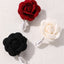Flower pearl brooch female fashion camellia wedding dress decoration female jewelry - Korvel