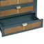 3 Drawer Cabinet Natural rattan American Furniture Suitable for bedroom living room study - Korvel