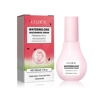 Watermelons Niacinamide Serum, Dilute Spots Firming Haun White Skin Hydrating Moisture Essence - Korvel