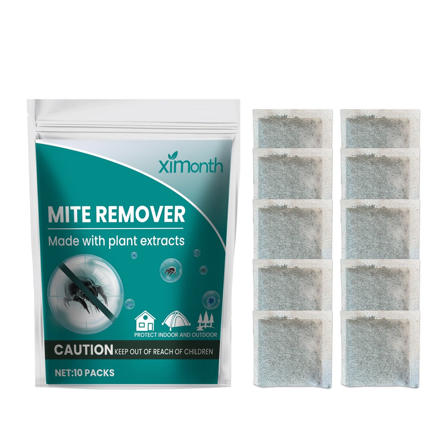 Herbaceous Mite Control Kit Travel Outdoor Camping Home Bedding Clothing Herbaceous Mosquito Repellent Mite Control - Korvel